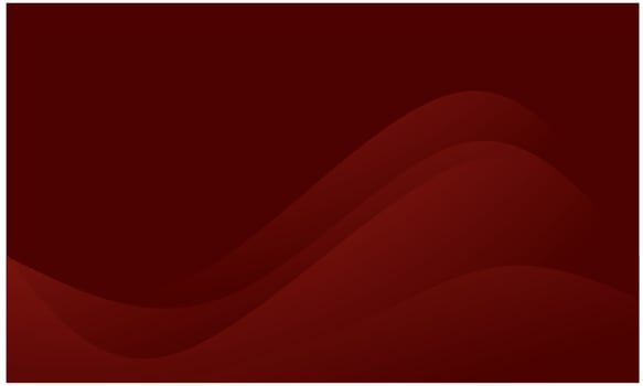 Dark red abstract wave background for presentations, banners, posters, flyers, greeting cards, etc vector