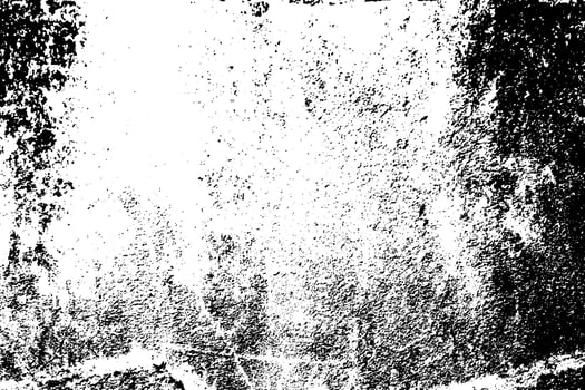 Vector distressed overlay texture of dust metal grunge background.