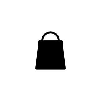 Shopping Bag Icon Simple Vector Perfect Illustration