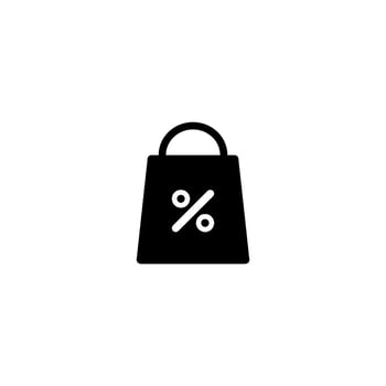 Shopping Bag Icon Simple Vector Perfect Illustration