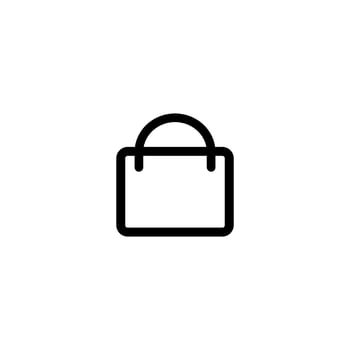 Shopping Bag Icon Simple Vector Perfect Illustration