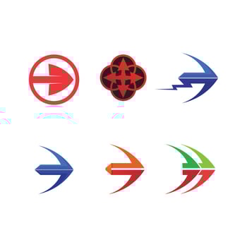 Arrow vector illustration icon