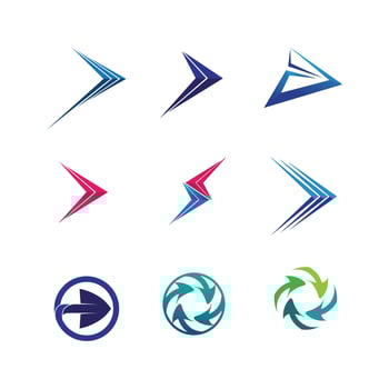 Arrow vector illustration icon
