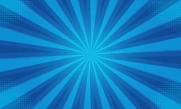 blue comic style background vector