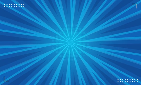 blue comic style background vector