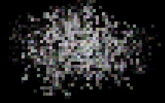 Dark Silver, Gray vector backdrop with rectangles, squares.