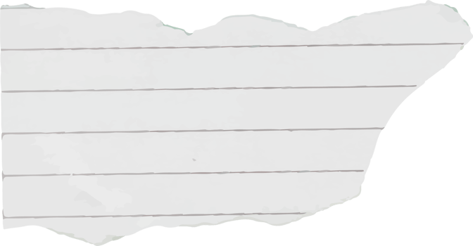 torn note paper background for element design png