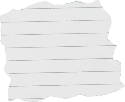 torn note paper background for element design png