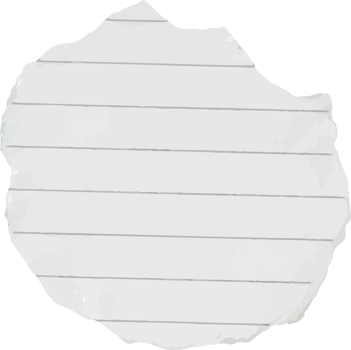 torn note paper background for element design png