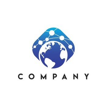 World Network Logo, Global Network logo vector