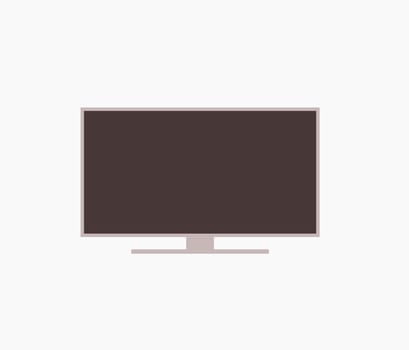 television digital icon vector