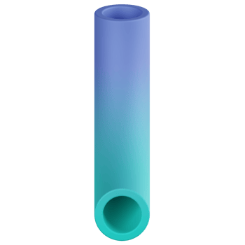 Quarter Torus 3D Render Icon png