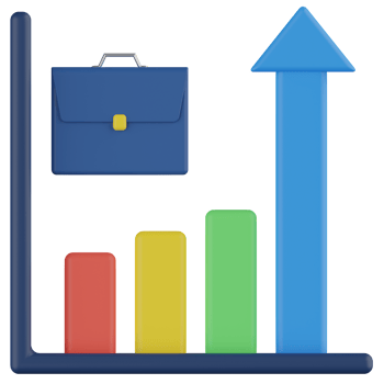 Career Promotion 3D Render Icon png