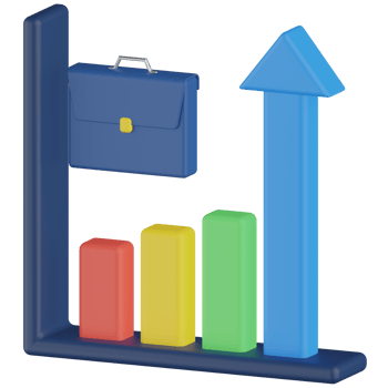 Career PRomotion 3D Render Icon png