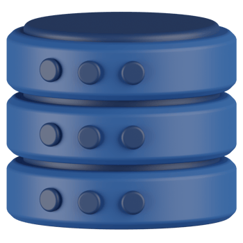 Database 3D Render Icon png