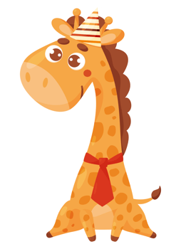 funny giraffe sticker. Funny  character png