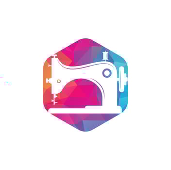 Manual sew machine icon. Simple illustration of manual sew machine icon. vector
