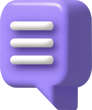 speech bubble 3d icon, illustration, communication dialog bubble. png