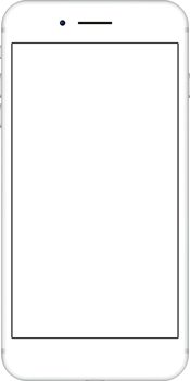 smartphone tablet 3d white screen. mobile phone Isolated illustration. png