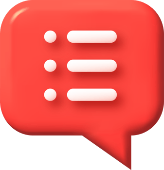 speech bubble 3d icon, illustration, communication dialog bubble. png