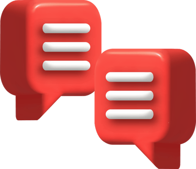 speech bubble 3d icon, illustration, communication dialog bubble. png