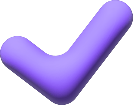 Check mark confirmation and approval icon. 3d illustration. png