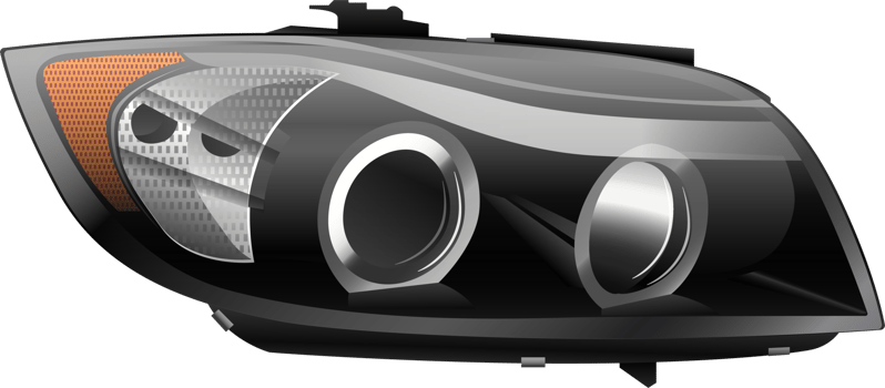 illustration of car headlight block png