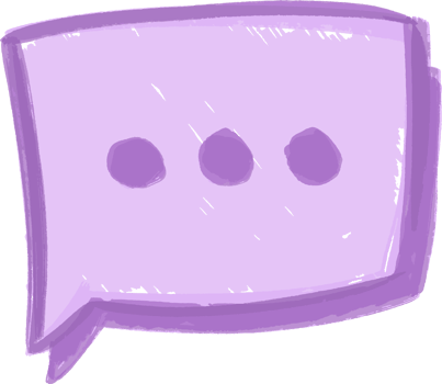 illustration Speech Bubbles Hand Drawn png