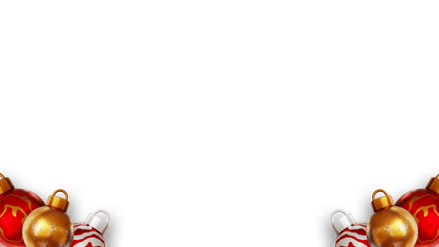 Christmas 3d element balls png