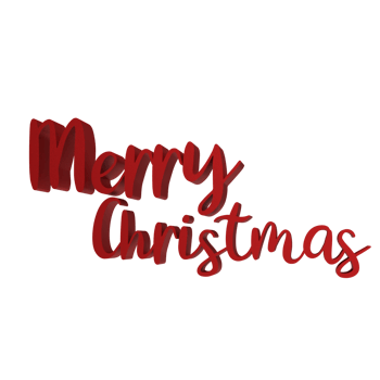 merry Christmas png for celebration concept