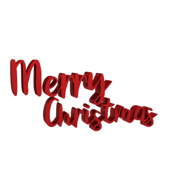 merry Christmas png for celebration concept