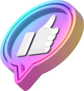 Thumbs Up Like Icon Bubble png