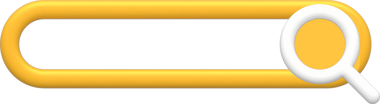 3D Search bar png