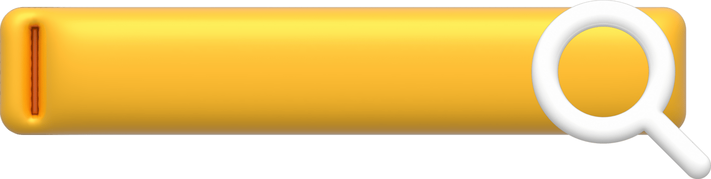 3D Search bar png