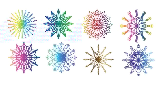 colorful mandala background, set mandala,Mandalas for coloring book. Decorative round ornaments. Anti-stress therapy patterns. Yoga logos, backgrounds for meditation.Oriental vector