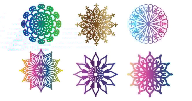 colorful mandala background, set mandala,Mandalas for coloring book. Decorative round ornaments. Anti-stress therapy patterns. Yoga logos, backgrounds for meditation.Oriental vector