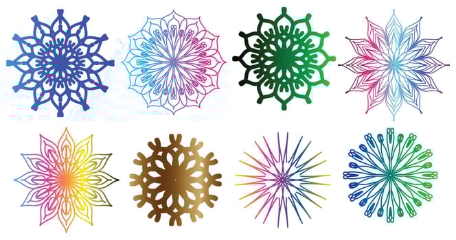 colorful mandala background, set mandala,Mandalas for coloring book. Decorative round ornaments. Anti-stress therapy patterns. Yoga logos, backgrounds for meditation.Oriental vector