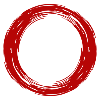 Zen Circle Icon Symbol. Zen Illustration for Logo, Art Frame, Art Illustration, Website or Graphic Design Element. Format PNG