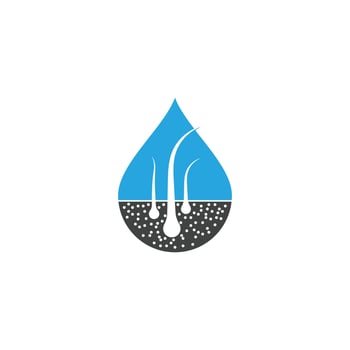 Hair treatments icon illustration vector