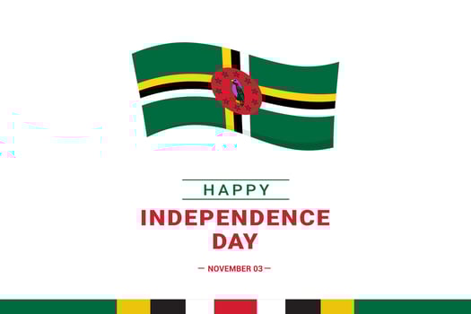 Dominica Independence Day vector