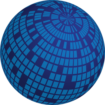 Technology globe cropout png
