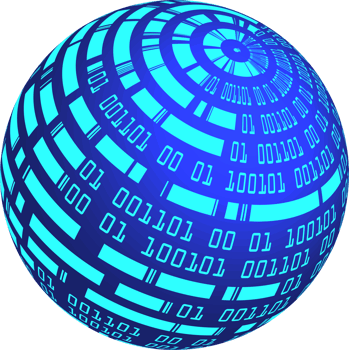 Technology globe cropout png