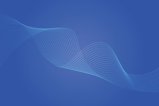 Abstract line wave blue gradient background. Modern colorful wavy line abstract background vector