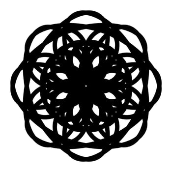 geometrical mandala vector illustration