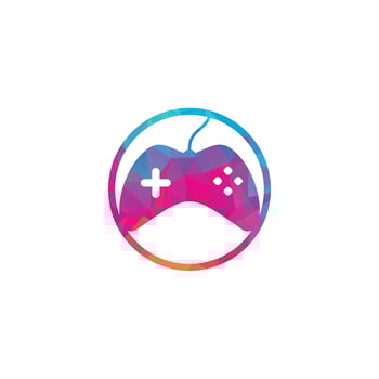 Game Logo Design Template. Stick Game Icon Logo. vector