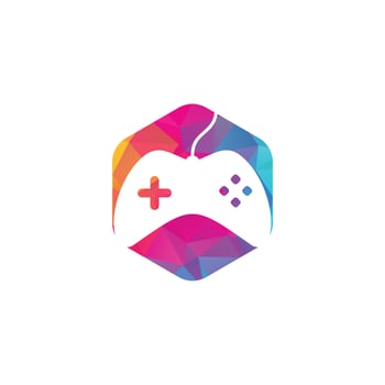 Game Logo Design Template. Stick Game Icon Logo. vector