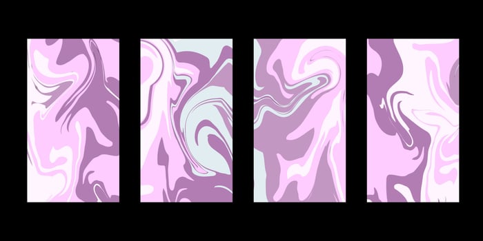 Colorful fluid marble texture abstract background vector