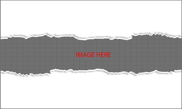 Ripped Paper Vector Of Ripped Paper The Paper Was Ripped Background. Eps10 Vector
