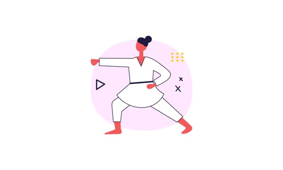 People doing sports activities illustration vector