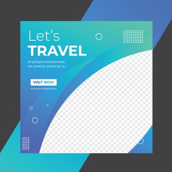 Corporate Business Instagram Template vector
